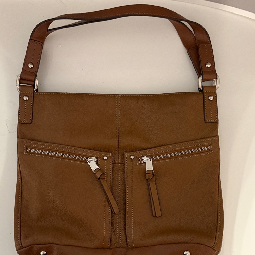 Tignanello Brown Leather Purse